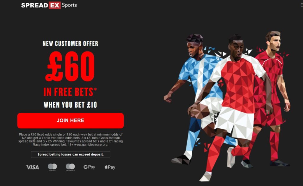 Spreadex Cheltenham offers